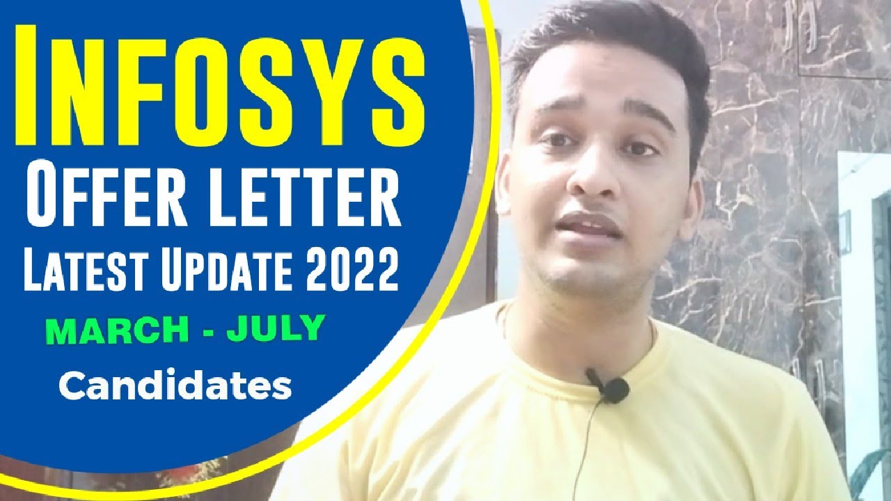 Infosys Offer Letter Latest Update For 2022 (March - July) Candidates # ...