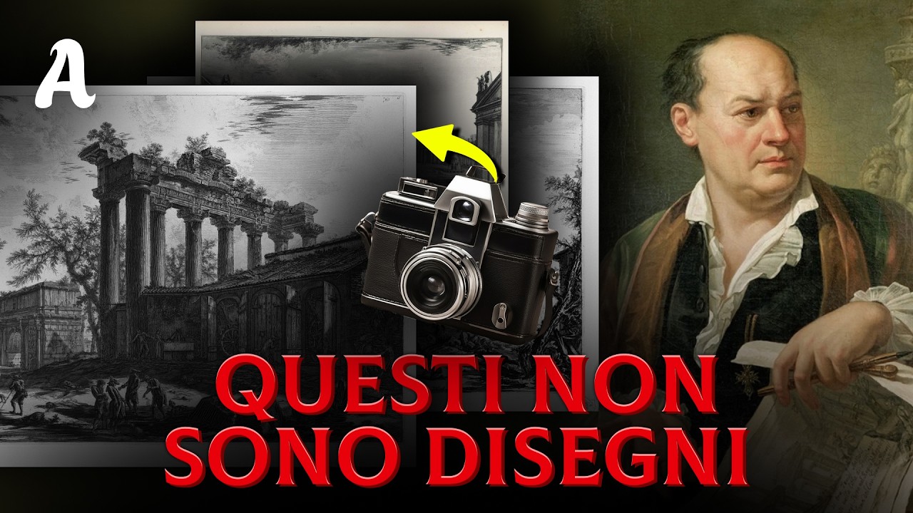Fotografie prima dell'invenzione della macchina fotografica: come Piranesi ha ingannato il mondo?