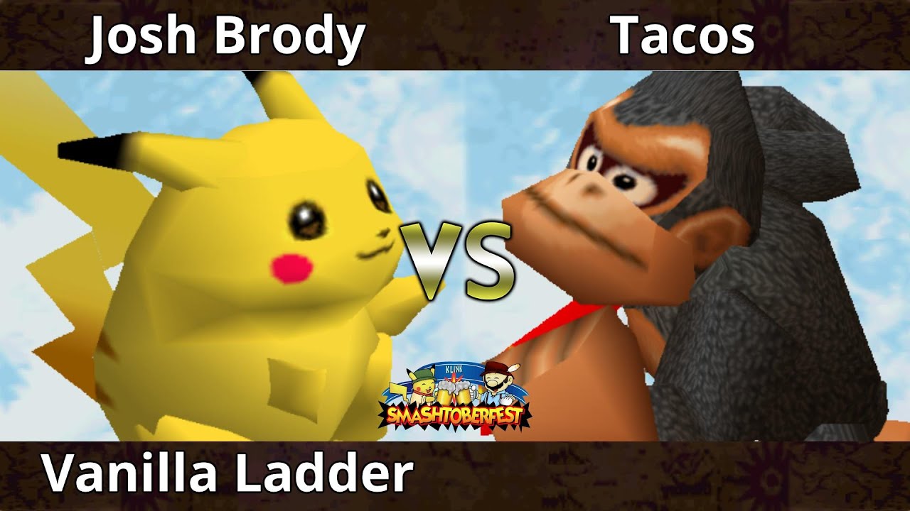 Smashtoberfest 2022 - Josh Brody (Pikachu) Vs. Tacos (DK) SSB64 Smash Tournament