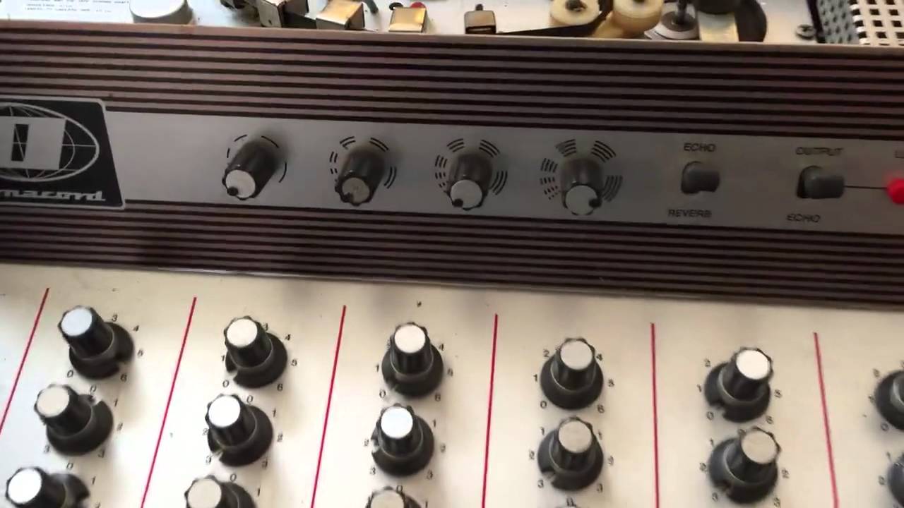 Guyatone Reverb Combo mit Dynacord Tape Echo