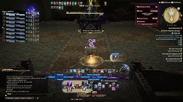 FFXIV - Delubrum Reginae (Savage) - Stygimoloch Warrior Duel GNB - CLEAR
