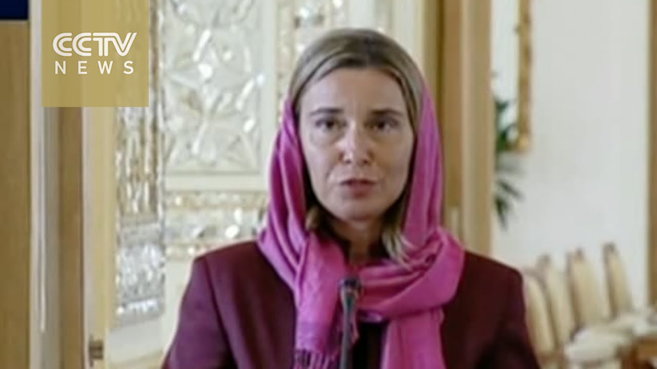 EU's top diplomat visits Tehran for nuclear deal talks