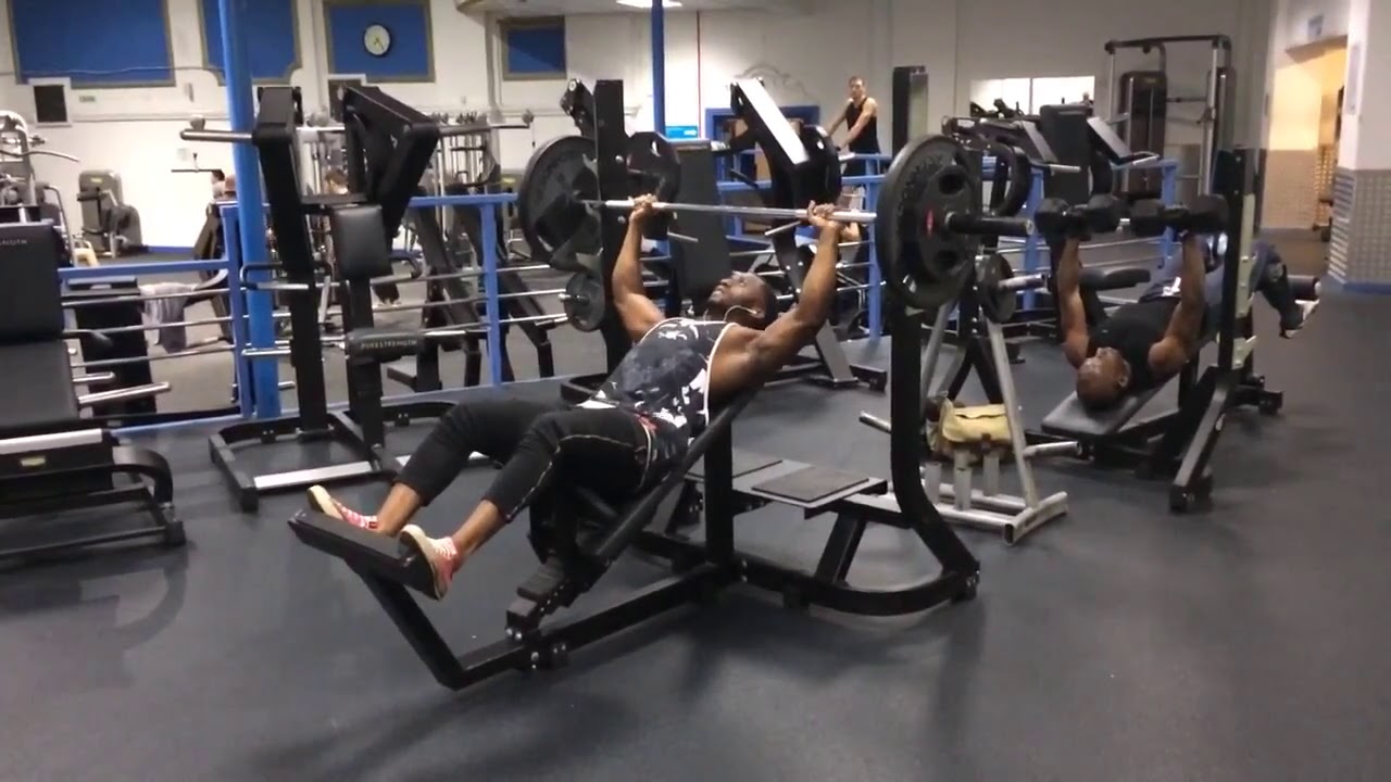 Chest & Triceps Workout at NRG gym in Gravesend