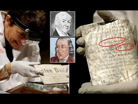Time capsule buried by real 'Sons of Liberty' is opened for the first time in 220 years
