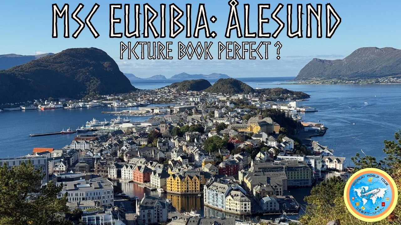 MSC Euribia Alesund, Norway | Art Nouveau | Mt Aksla Viewpoint | Viking Village