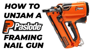 How to Unjam a Paslode Framing Nail Gun