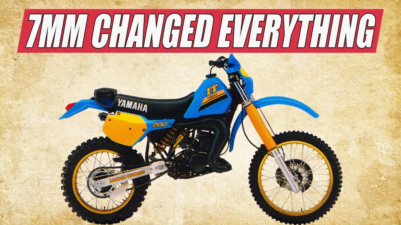 ヤマハ  it200 YAMAHA Yamaha IT200: The 7mm Change That Made It a Woods Legend - YouTube