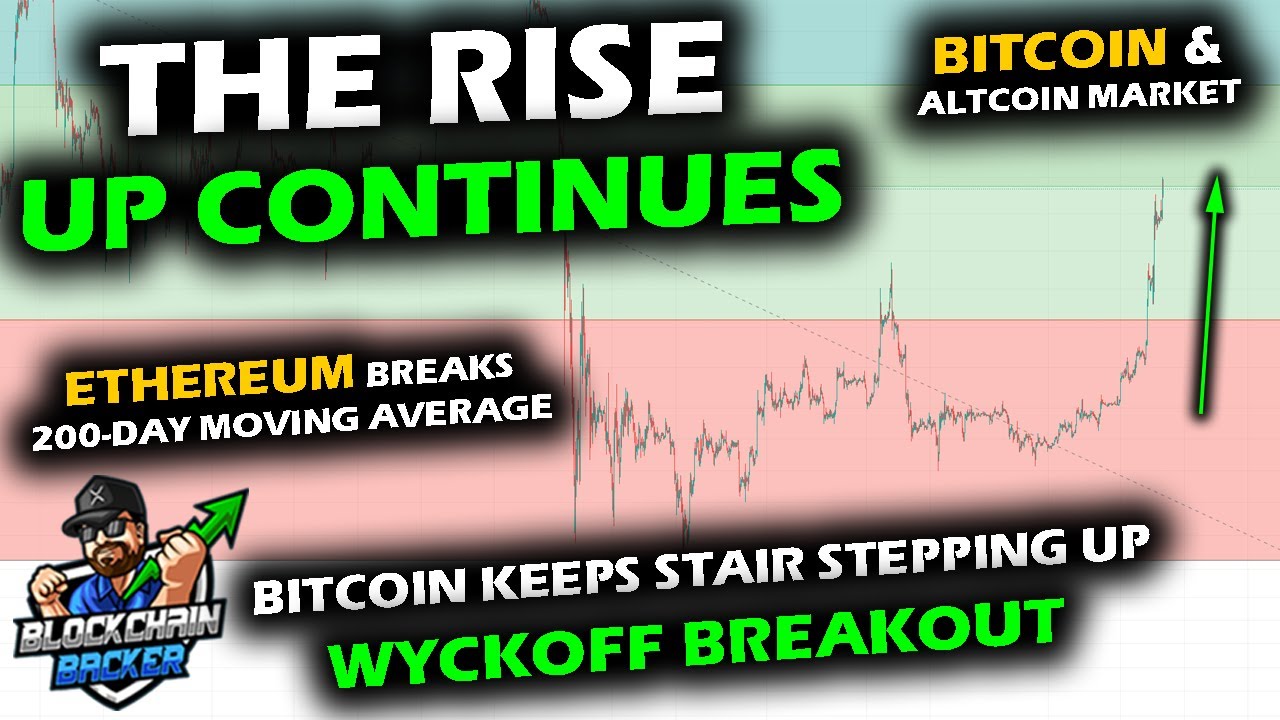 RISING UP Bitcoin Price Charts Cracks Breakout Level, Altcoin Market Grind, Ethereum 200-Day Breach