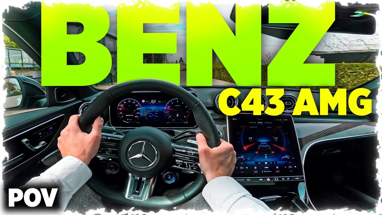 POV Experience in the Mercedes Benz C43 AMG through some forrest roads