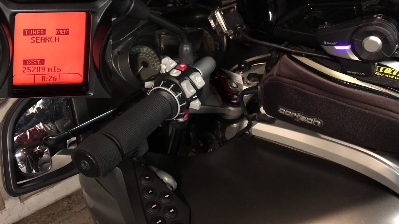 Pairing Sena 20s Bluetooth with 2011 BMW 1200RT YouTube