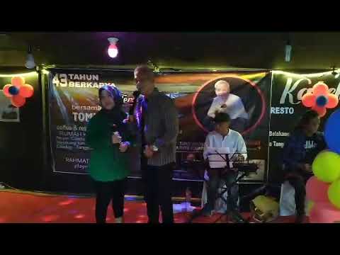 TOMMY J PISA \u0026 DINA MARIANA  BIARKAN AKU MENANGIS ( LIVE TEMU KANGEN 43TH TOMMY J PISA BERKARYA)