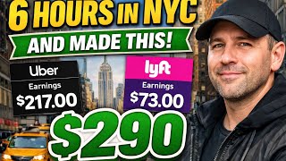 How much can a uber driver make in a day in NYC 