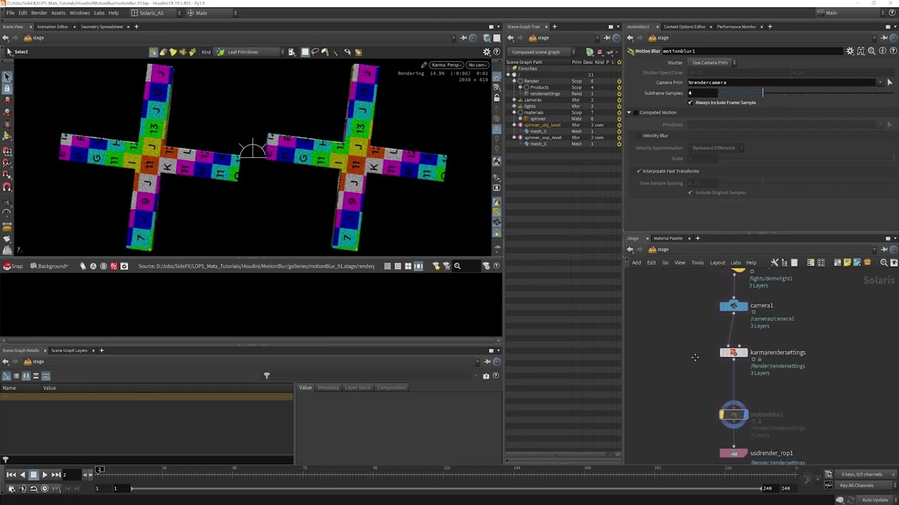 SOLARIS ESSENTIALS | 16 Motion Blur