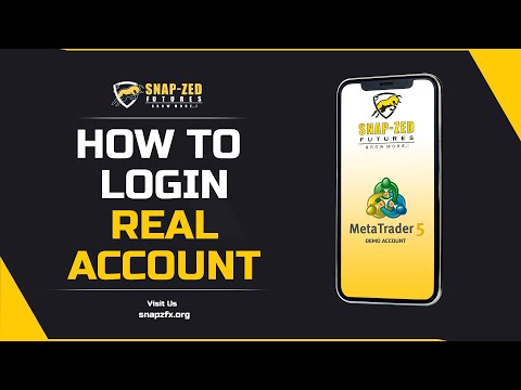 SNAP-ZED FUTURES - HOW TO LOGIN LIVE ACCOUNT