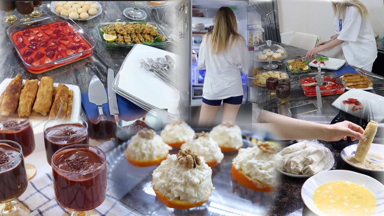 ÇAY SAATİ TARİFLERİ 🍰 | 6 ÇEŞİT İKRAMLIK | BİRLİKTE MİSAFİR AĞIRLAYALIM | YAZ PASTASI | PAÇANGA 🥐