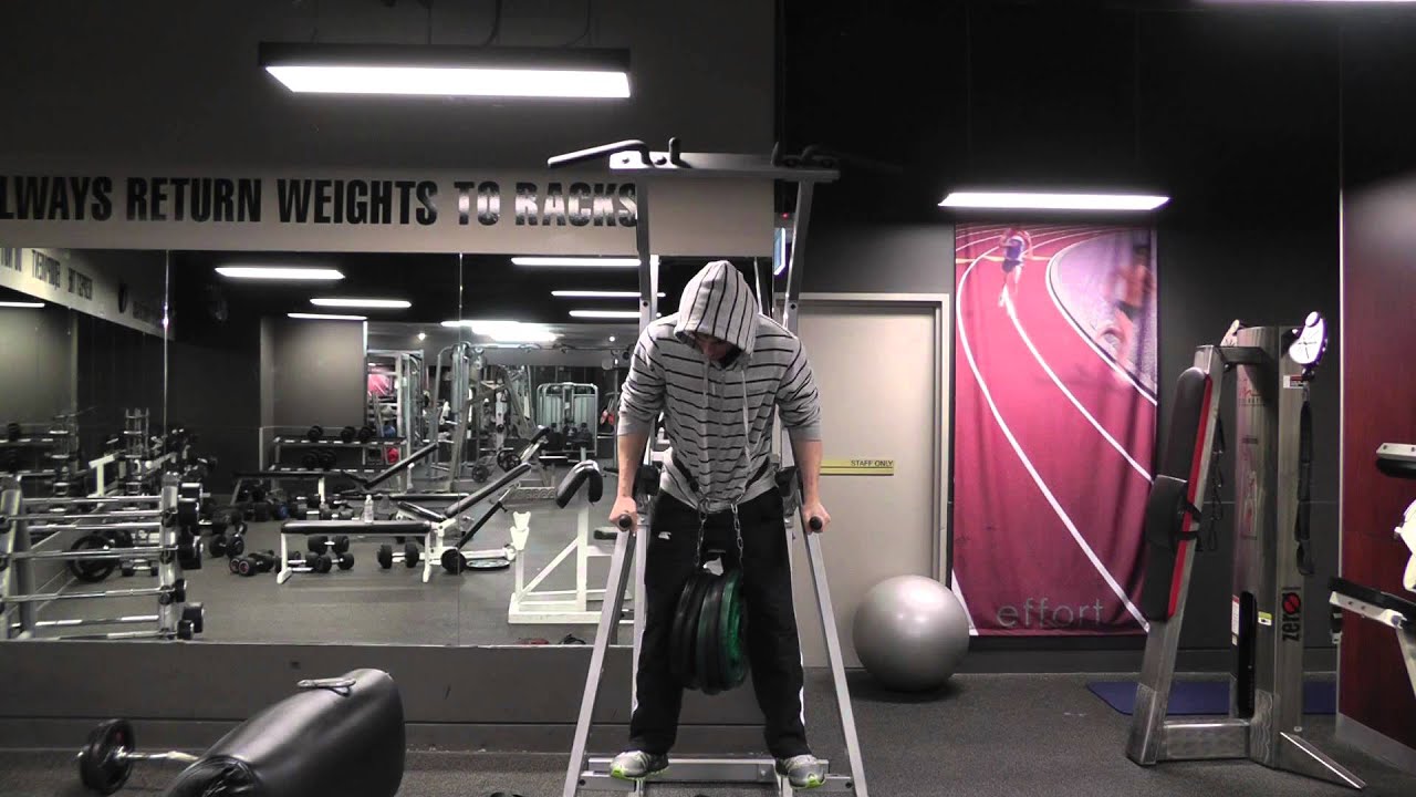 125 Lbs weighted dips (muscle mass) Fitness For Life 365 YouTube