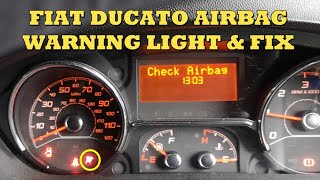 Fiat Ducato Airbag Fault Snap On Crashdata Fix