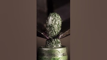 ASMR Cutting a Glitter Pen close-up macro #shorts #satisfying #closeup #asmr #macro