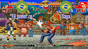 FT5 @kof97: FK junior cg (BR) vs [Saga] (BR) [King of Fighters 97 Fightcade] Dec 1