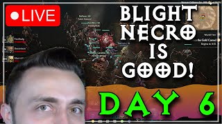 Day 6 Blight Necro Goes BRRRR   Minion Build in Description #diablopartner