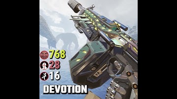 L-Star vs Devotion TTK Comparison - Apex Legends #Shorts