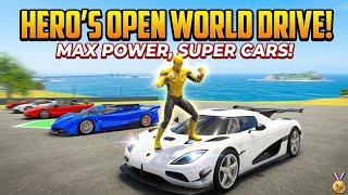 Tiny Lambo vs Mega Ramp! Extreme GT Car Racing 3D (Android Gameplay) #TinyLambo#MegaRamp#GTCarStunts screenshot 3