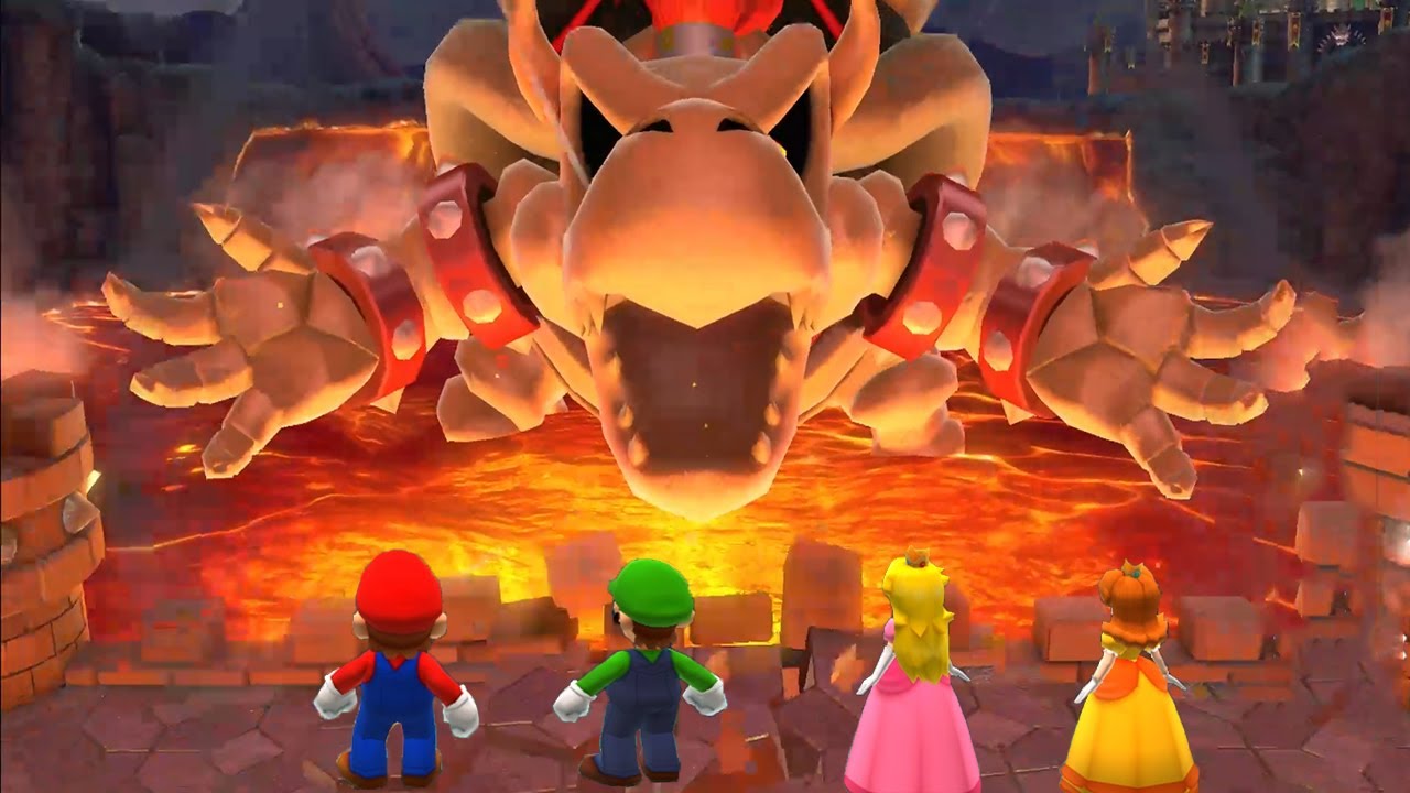 Mario Party 10 All Boss - Mario Luigi Daisy Peach (Very Hard)