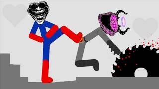 Superman - Best Falls 🤣 Stickman Dismounting compilation of Funny Moments #664 screenshot 1