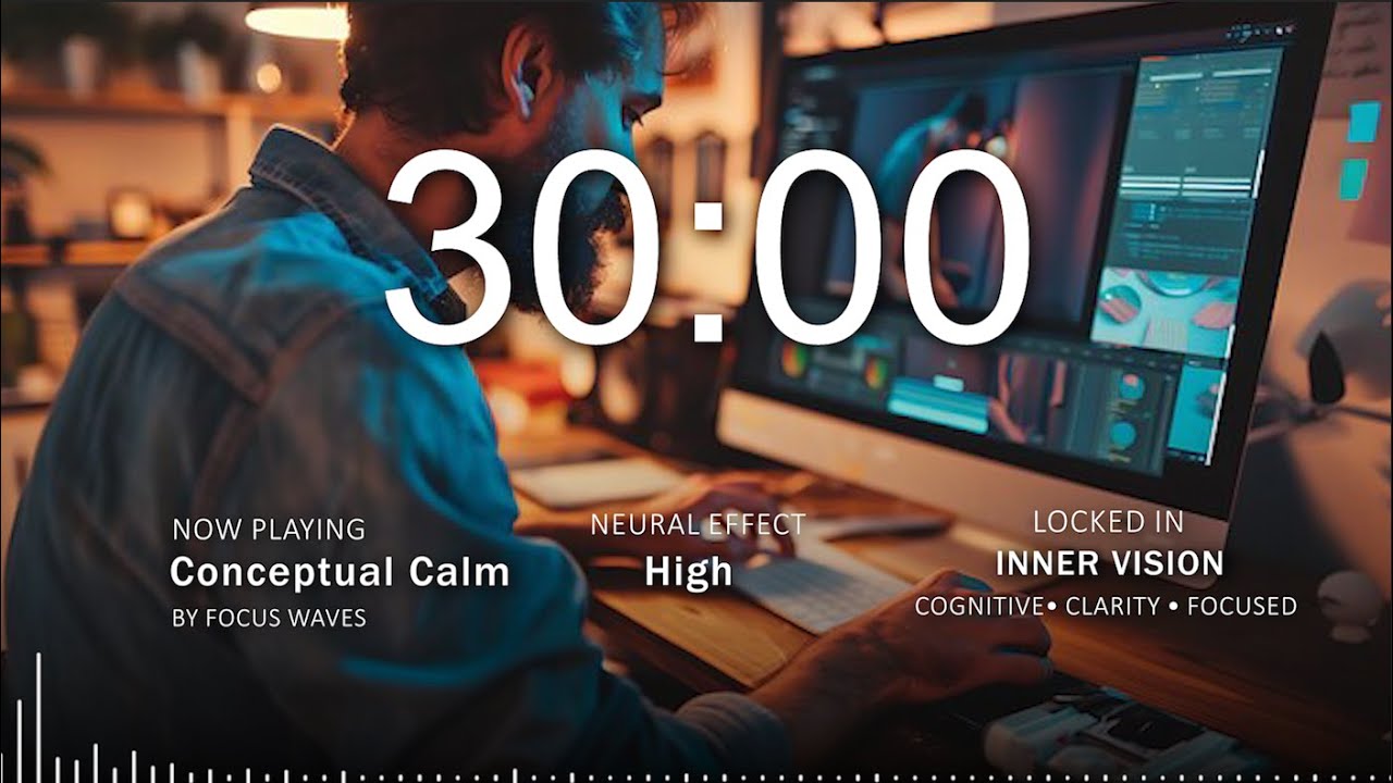 ⚡ 30 Minute Focus – Non-Stop Productivity Beats