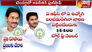 Cm Ys Jagan Sensational Announcement On Anti Corruption Act Saksi Tv