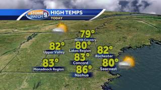 Watch: A wet start to the day, but drying out this afternoon