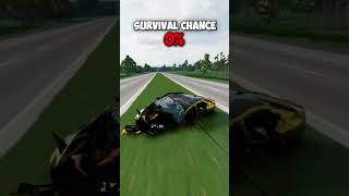 Instant Acceleration to 600 MPH Test 💥🔥#beamngdrive #beamng #game #beam #crash