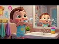 Brush Time Sparkle Day ✨ | Healthy Habits Song for Kids | Toddler Dental Care Rhyme