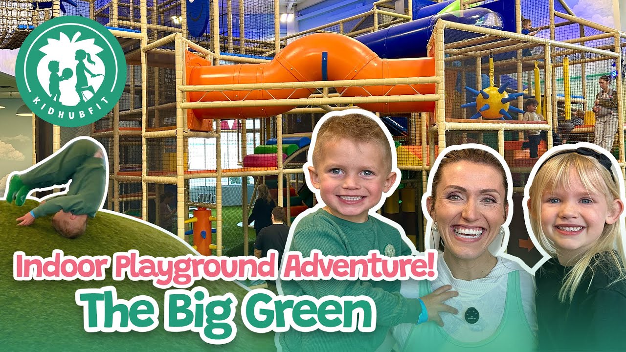 New Kids Indoor Playground! Educational Children’s Video | Play & Exercise For Kids | The Big Green