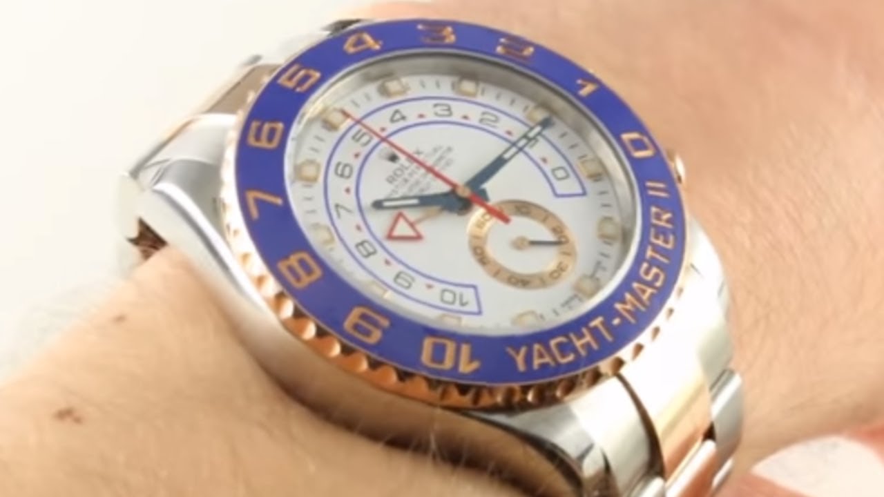 yachtmaster 2 tone