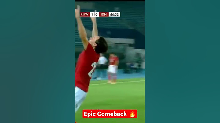 INDONESIA VS KUWAIT BABAK 1