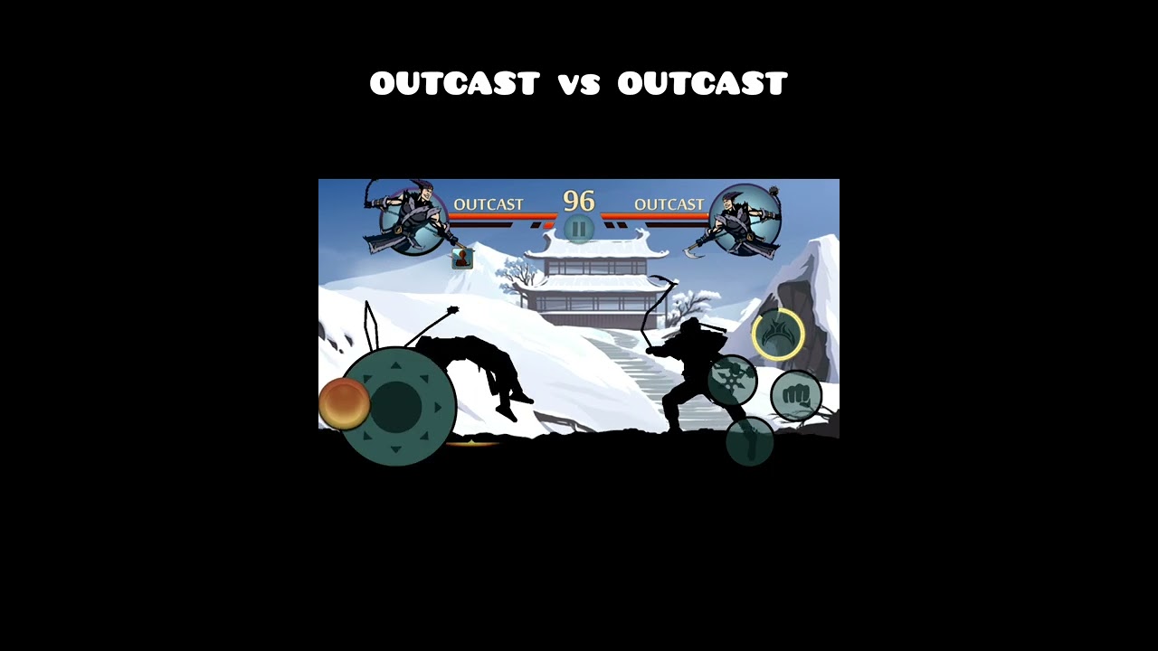 Shadow Fight 2 | Outcast vs Outcast 