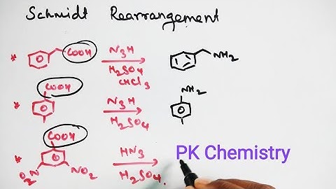 Organic Chemistry l Schmidt Rearrangement l Reaction I Mechanism l Applications 3