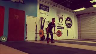 OLYMPIC WEIGHTLIFTING - CLEAN PULL TO HIP