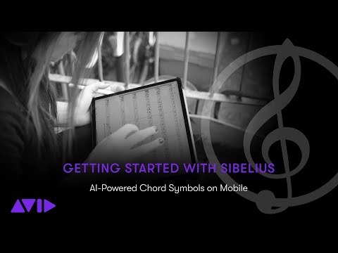 Sibelius for Mobile on iPad: AI-Powered Chord Symbols