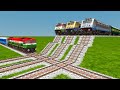 MORE TRAINS CROSS EACH OTHER UP AND DOWN RAILWAY GATE CROSSING | Train Simulator 2024 #railfans