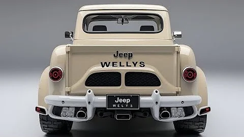 2025 Jeep Willys Pickup | Official First Look Reveal | Retro Muscle Meets Modern Power