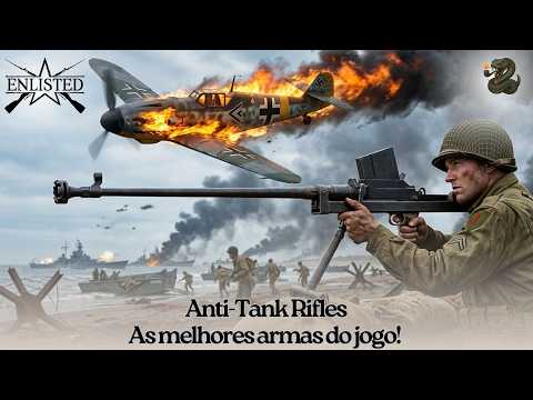 Enlisted 🐍 Anti-Tank Rifles derrubando a Luftwaffe – The Best Weapons! 🔰 #Enlisted