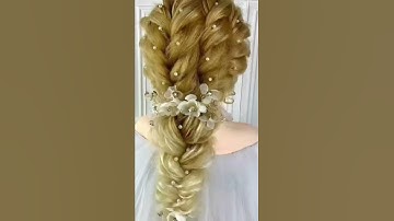 Tết Tóc Cô Dâu Đẹp Dễ Làm #shorts .120 #ngọcuyênn #tếttóc #búitóc