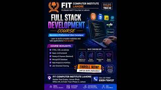 Full Stack Development Course Lahore, Punjab Pakistan