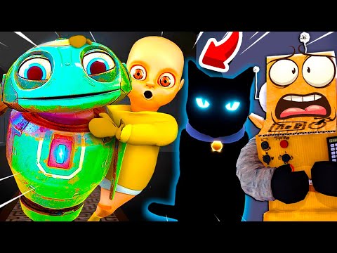 РЕБЕНОК В ЖЕЛТОМ ЧЕРНАЯ КОШКА ОБНОВЛЕНИЕ! BABY IN YELLOW BLACK CAT ПОЛНОЕ ПРОХОЖДЕНИЕ