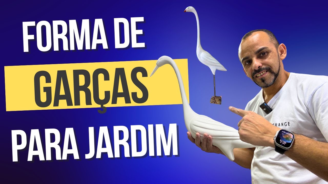 Fabricar Graça de Gesso e Cimento em Casa e Faturar Alto com Pouco Investimento!