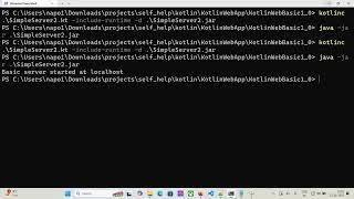 How to create web server in pure  Kotlin with build in HttpServer