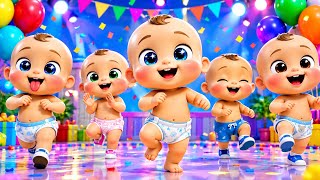 Dubi Dubi Dam Dam  Dance Song 🕺💃 | Fun Baby Dance & Nursery Rhymes for Kids | Happy Kids Songs