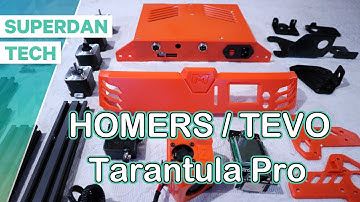 Homers / Tevo NEW Tarantula Pro 3D printer | Unboxing of this new 3D printer!